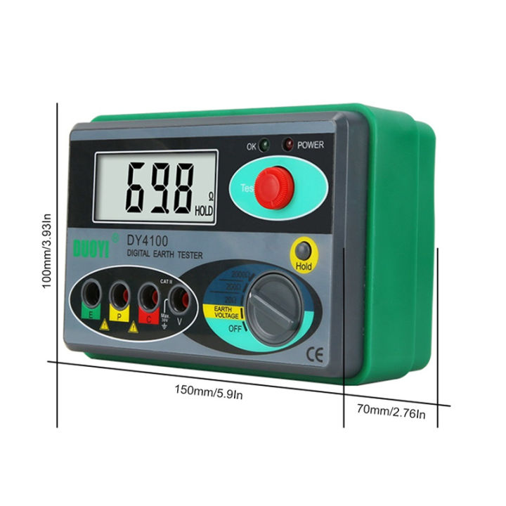 duoyi-dy4100-resistance-tester-digital-earth-tester-ground-resistance-instrument