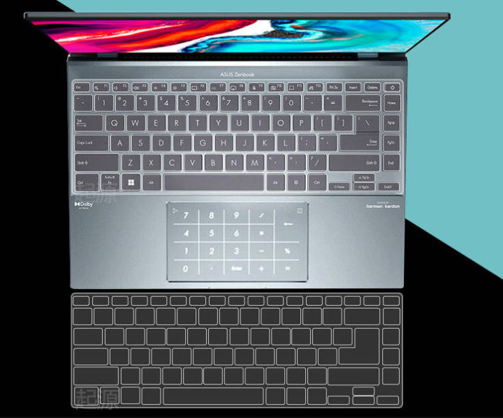 for-asus-zenbook-14-flip-oled-un5401qa-un5401ra-un5401qab-un5401q-un5401-up5401ea-up5401za-tpu-laptop-keyboard-cover-protector-keyboard-accessories