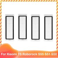 ชุดเปลี่ยนกล่องฝุ่นและตัวกรอง Hepa สำหรับ Xiaomi 1 S Roborock S55 S51 S50เป็นอะไหล่ที่ทำความสะอาดหุ่นยนต์ดูดฝุ่น