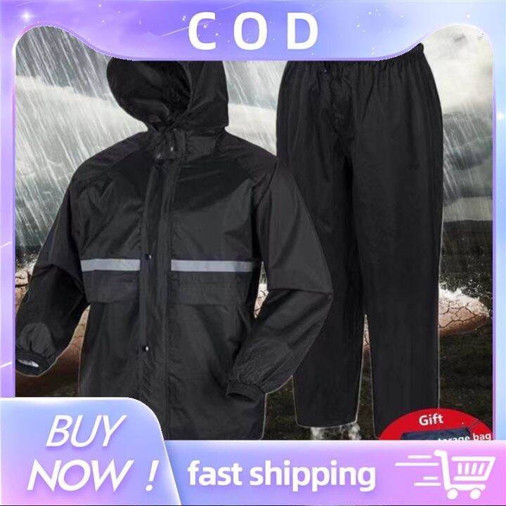 Local delivery 】 100 Original H870 Reflective raincoat set/adult raincoat/Motorcycle Lazada PH