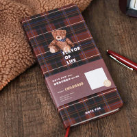 Weekly Record Book Silent Literary and Artistic Forest Fresh Retro Slim Weekly Plan Book Notepad Cute Notebook Planner