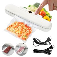 2 Modes Vacuum Sealer Machine Food Sealer Fully Automatic Sealing Machine Dry Moist Food Kitchen Packaging Machine With 10 Bags