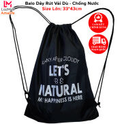 Balo Dây Rút Unisex Đựng Đồ Đa Năng, Túi Gấp