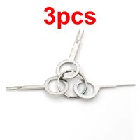 卐☈✹ 3pcs/lot car plug terminal removal tool kit car wire crimping connector puller kit keychain accessories