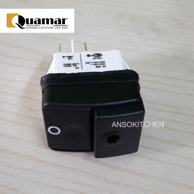 Quamar สวิตช์ On/Off ใช้ได้กับเครื่องบดกาแฟ Quamar รุ่น M80E, M80 Top, Q50, Q50E (On/Off Switch) - อะไหล่ซ่อม Quamar ของแท้