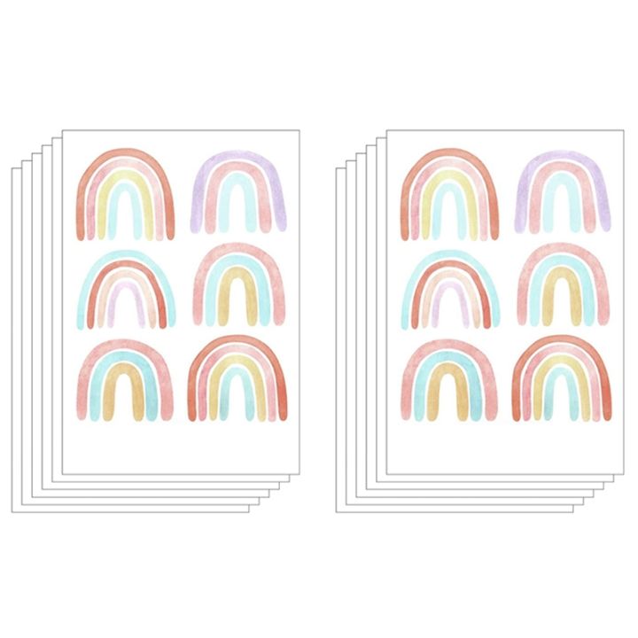 Rainbow Bedroom Decor for Girls Colorful Rainbow Wall Decals for ...