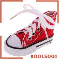 COD DSFGREYTRUYTU [KOOLSOO1] 1 Pair Lace Up Canvas Sneaker Sports Shoes for 1/4 BJD DOD MSD Dolls 7.5cm