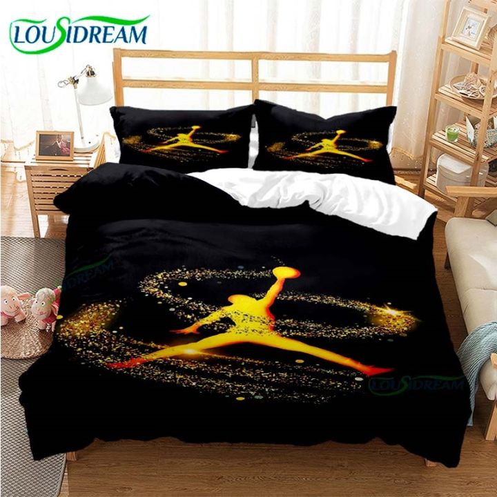 hot-basketball-star-print-set-duvet-covers-pillowcases-piece-comforter-sets-bedclothes-bed