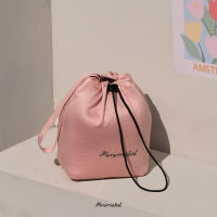 ?????????? กระเป๋าผ้าซาติน รุ่น Rose bucket bag