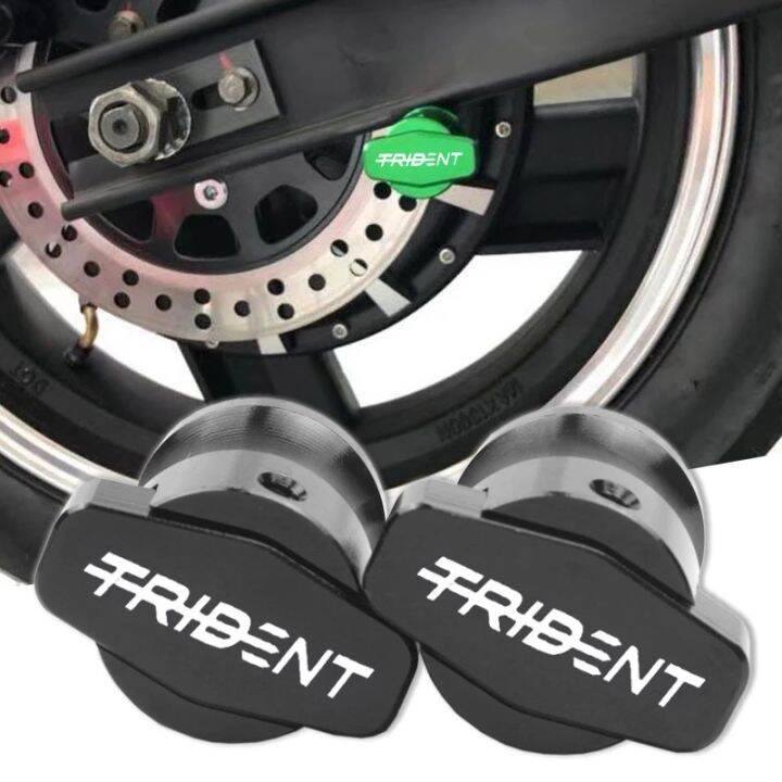 Motorcycle CNC Aluminum Frame Stands M8 Screws sliders Swingarm Spools