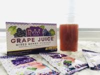 Vivi Plus(ม่วง)Grape Juice Mixed Berry Powder and Collagen Powder (1กล่อง)