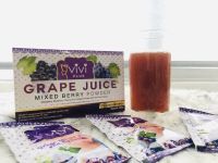 Vivi Plus(ม่วง) Grape Juice Mixed Berry Powder and Collagen Powder (2กล่อง)