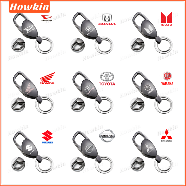 keychain-พวงกุญแจโลหะอัลลอยสุดสร้างสรรค์-พร้อมโลโก้สำหรับรถยนต์และมอเตอร์