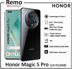 HONOR Magic 5 Pro 5G (12GB+512GB) *Global Version* | Lazada Singapore