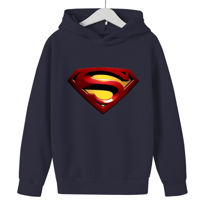 Super Mans Boys Hoodies หญิงแขนยาว Hooded เสื้อกันหนาว2021เด็กใหม่แขนยาวหลวมเสื้อกันหนาวเด็กเสื้อผ้าฤดูใบไม้ผลิ Casual แฟชั่นเสื้อกีฬา