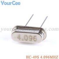 10pcs HC 49S 4.096MHz Quartz Crystal Resonator Passive Oscillator HC49S 4.096M Oscillators