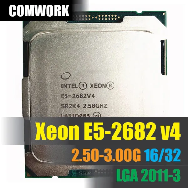 ซีพียู Intel XEON E5 2682 V4 LGA 2011-3 CPU PROCESSOR X99 C612 ...