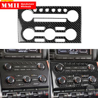 Radio Climate Control Console Air Conditioning CD Panel Cover Interior Trim Sticker For Nissan GTR R35 2008-2016 Car Accessories