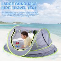 Childrens Beach Tent Cross-border New UV50+baby Tent Mobile Baby Multifunctional Mosquito Bed Net C4H8