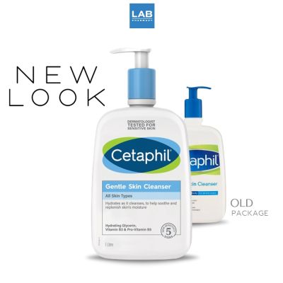 Cetaphil Gentle Skin Cleanser 1 Litre - เซตาฟิล เจนเทิล สกิน คลีนเซอร์ เจลทำความสะอาดสูตรอ่อนโยน ( 1 ลิตร )