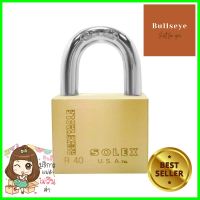 กุญแจลูกปืน SOLEX R40PB 40 มม.PADLOCK SOLEX R40 40MM **ทักแชทได้ค่ะ ยินดีบริการ**