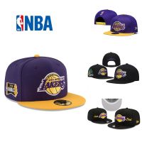 Nba Los Angeles Lakers หมวกแก็ปสําหรับผู้ชายสามารถปรับได้เหมาะกับการเล่นบาสเก็ตบอล