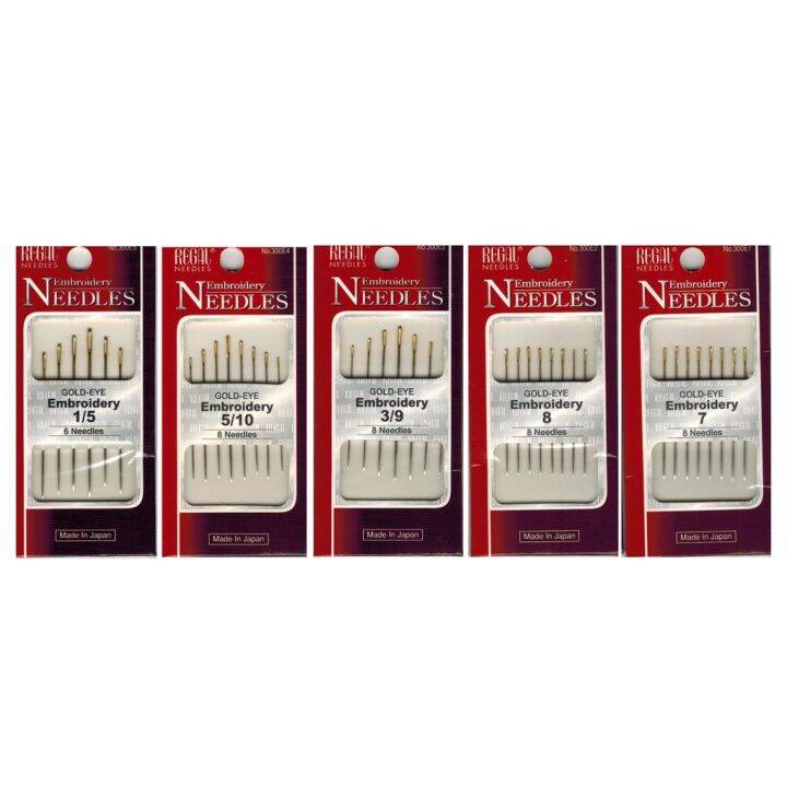 REGAL Embroidery Needle เข็มปัก made in japan Lazada.co.th