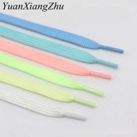 1Pair Luminous Shoelace Athletic Sport Flat Shoe Laces Glow In The Dark Night Color Fluorescent Shoelace 80/100/120/140CM YG-2