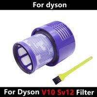 แผ่นกรองที่สามารถล้างทำความสะอาดได้สำหรับ Dyson V10 Sv12ไซโคลนสัตว์แน่นอนทำความสะอาดทั้งหมดเครื่องดูดฝุ่นทำความสะอาดอุปกรณ์อะไหล่ตัวกรอง