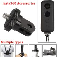 Accessori Insta360 X2ต่อหนึ่ง X X3 Adattatore ต่อ Vite Per Fotocamera Panoramica Supporto Per Bici Clip Cudodia Per Cinturino Selfie Stick