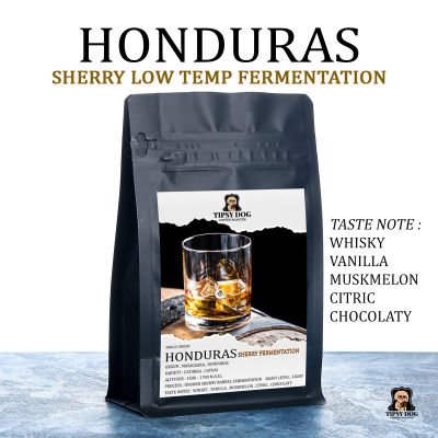 Honduras Sherry Low Temp Fermentation - เมล็ดกาแฟคั่วอ่อน