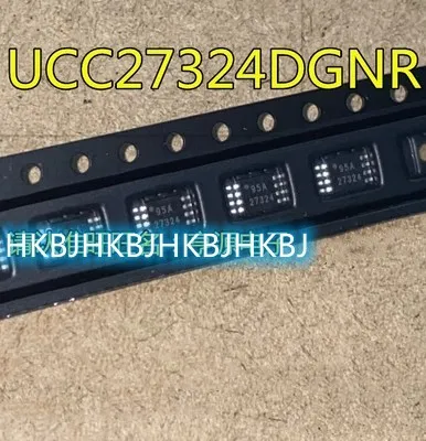 UCC27324DGNR UCC27324ดั้งเดิม10ชิ้น MSOP-8 IC 27324ของแท้ใหม่