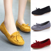 New Fashion Women Casual Shoes Summer Women Tassel Loafers Suede Driving Shoes Lightweight Spring Autumn Shallow Flat Moccasins