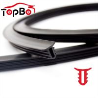 1.6M Car Rubber Sound Seal Strip U Type Car Windshield Sealant Dashboard Soundproof Rubber Seal Strip Interior Accessories