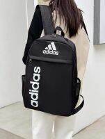 ADIDASชายและหญิงสายสะพายไหล่ปรับได้สบายกระเป๋าเป้สะพายหลังกีฬากระเป๋าใส่คอมพิวเตอร์เพื่อการพักผ่อน