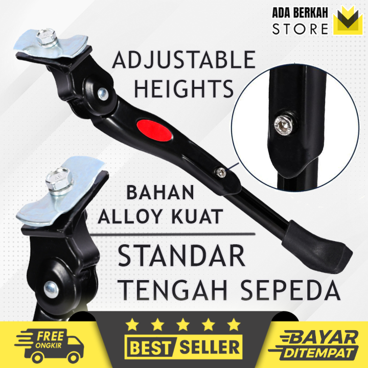 Standar Parkir Sepeda Bicycle Kickstand 31-37cm / Standar Sepeda Tengah ...