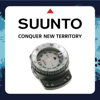 SUUNTO - SK8 Compass เข็มทิศดำน้ำ แบบใส่ข้อมือ wrist mount bungee attachment and bungee cords - Balanced for Northern Hemisphere (NH)