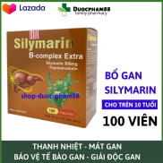 Viên uống bổ gan Silymarin B-complex Extra giải độc gan