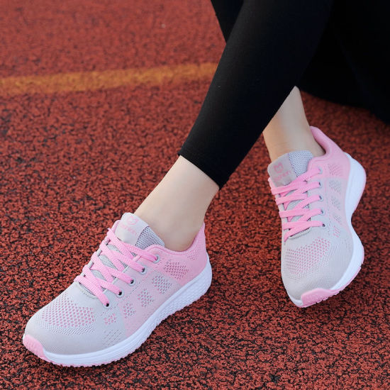 Giày lưới nữ thoáng khí mùa xuân giày thể thao giày cho mẹ trung niên giày - ảnh sản phẩm 1