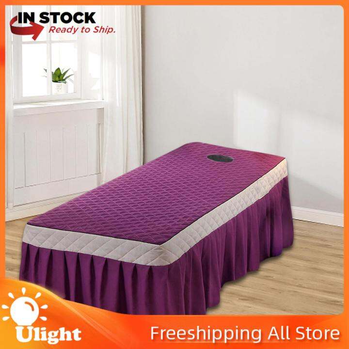 Ulight Standard Massage Table Skirt belle Facial Bed Cover Valance