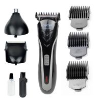 ปัตตาเลี่ยนไร้สาย 3in1 Geemy Professional Hair Clipper GM-593 เบอร์รองหวี 4 ขนาด (3/6/9/12) แบตตาเลี่ยน แบตตาเลี่ยนตัดผม แบตตาเลี่ยนไร้สาย อุปกรณ์ตัดผม อุปกรณ์ตัดผมชาย จำนวน 1 เครื่อง พร้อมอุปกรณ์เสริม