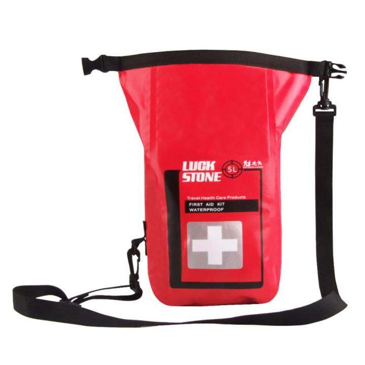 【Ready Stock】Outdoor First Aid Kit Bag Waterproof Medical Emergency