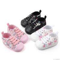 COD SDFERTGRTYTYUYU Baby Shoes Newborn Infant Toddler Sneakers Korean Canvas Shoes Babies Fashion Cartoon Casual Prewalker Shoes