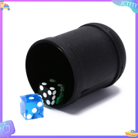 ? JCTTTY ? 1PC 7.5cm x 10cm KTV ผับปาร์ตี้เกมของเล่นพลาสติกลูกเต๋าถ้วย Black Shake CUP BOX