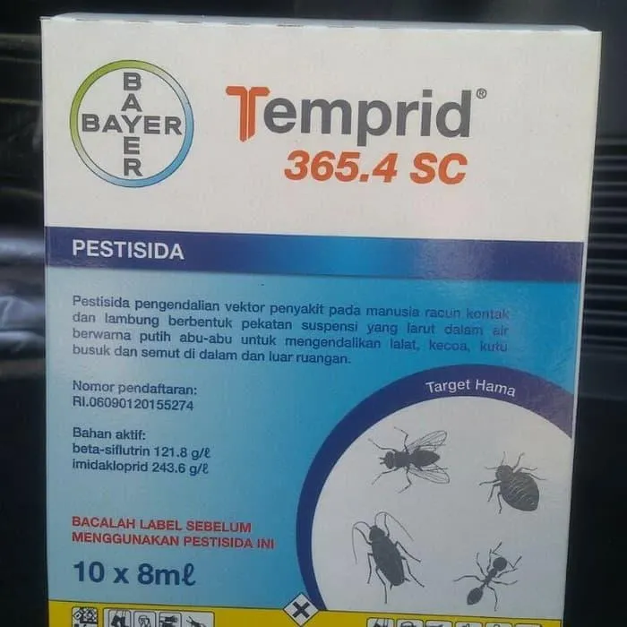 Temprid Obat Racun Anti Kutu Busuk Kecoa Semut Lalat Tungau ...