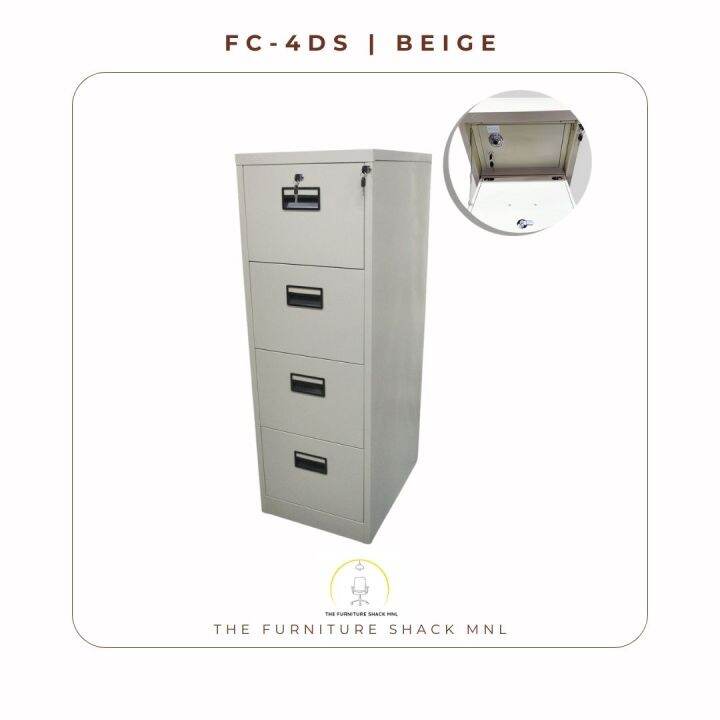 4 Layer Filing Cabinet WITH Built in Vault - FC4DS | Lazada PH