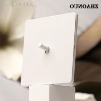 ◎✜ Vintage Brass Lever Wall Light Toggle Switch White Matte Stainless Steel Panel 1-4 Gang 2 Way Switch EU Socket for Home