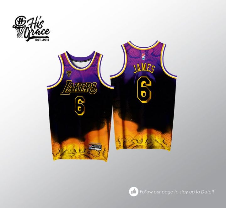 NEW LAKERS FULL SUBLIMATION HG CONCEPT JERSEY | Lazada PH