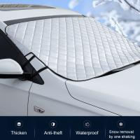 hot【DT】 Car Snow Cover Windshield Sunshade Outdoor Thickened Anti Protector Cars And SUV