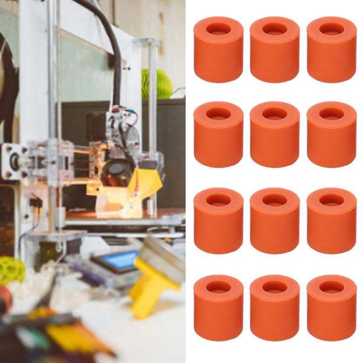 12pcs-heatbed-silicone-leveling-column-3d-printer-hot-bed-mounts-column-stable-tool-spring-16mm-silicone-buffer-power-points-switches-savers